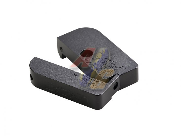 --Out of Stock--AIP CNC Limcat Puzzle Magazine Base For Tokyo Marui Hi-Capa Series GBB ( Black/ S ) - Click Image to Close