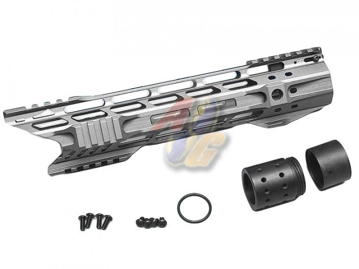 G&P Multi-Task Fore Change System 10.75" Shark M-Lok For G&P M.T.F.C. System ( Gray ) - Click Image to Close