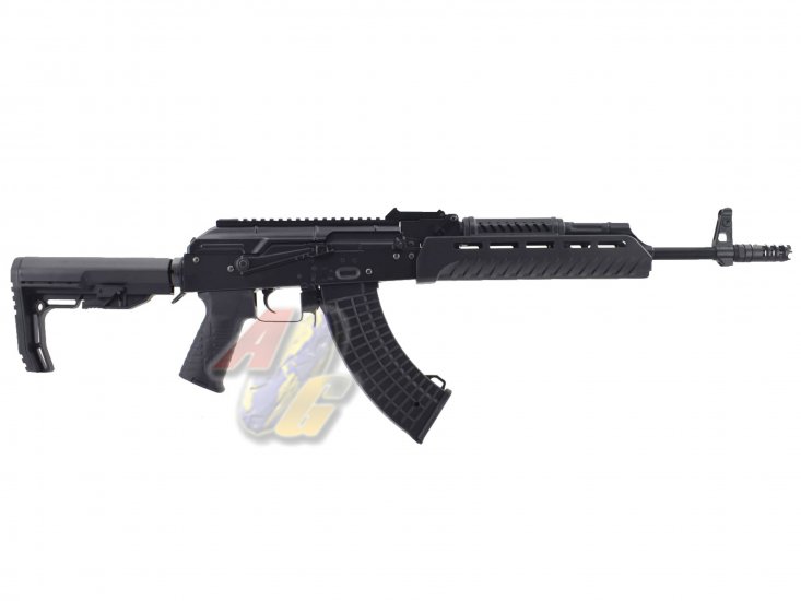 CYMA Tactical AK with M4 CQB Stock AEG ( Black ) - Click Image to Close