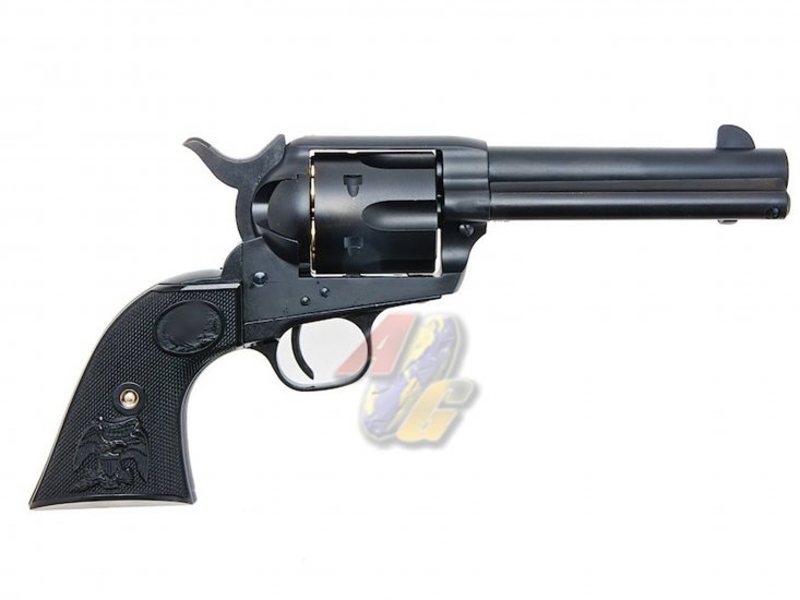 --Out of Stock--Tanaka Colt SAA 2nd 4-3/4 inch Pegasas 2 Gas Revolver - Click Image to Close