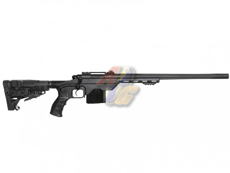 King Arms MDT LSS Tactical Gas Sniper ( Black ) - Click Image to Close