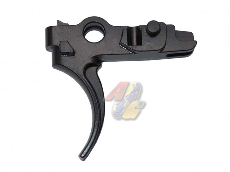 Wii CNC Hardened Steel Standard Trigger For Tokyo Marui M4 Series GBB ( MWS ) - Click Image to Close