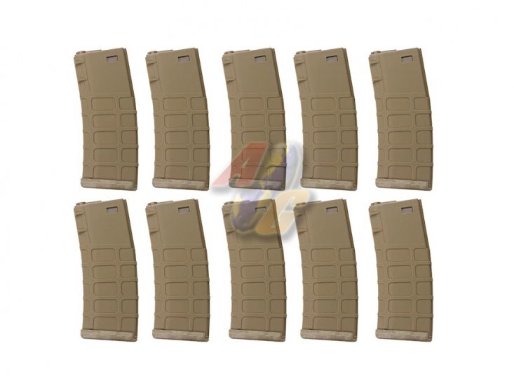 --Out of Stock--G&P GMAG 130rds Mid-Cap Magazine For M4/ M16 Series AEG ( FDE/ 10pcs ) - Click Image to Close