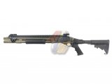 Golden Eagle M870 AR Tactical Tri-Shot Gas Pump Action Shotgun ( Tan )