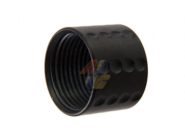 --Out of Stock--Airsoft Surgeon Spots Knurled Thread Protector ( 14mm-/ Black ) - Click Image to Close
