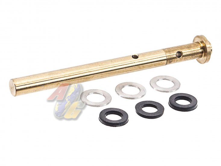 SAVIA CNC Steel Recoil Spring Rod Set For Tokyo Marui Hi-Capa 5.1 Series GBB ( Gold ) - Click Image to Close