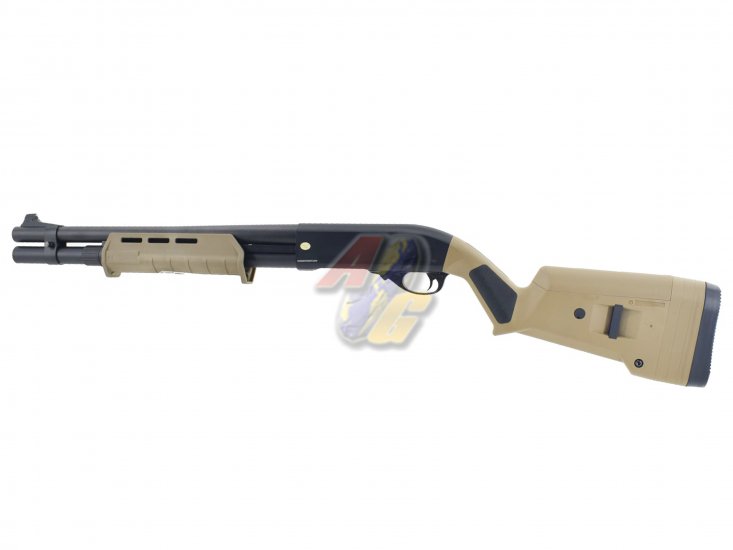 Golden Eagle M870 Express Tactical MP-Style Gas Shotgun ( Tan ) - Click Image to Close