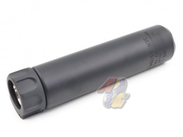 BJ Tac SOCOM556 RC2 Stainless Steel Dummy Silencer ( Black ) - Click Image to Close