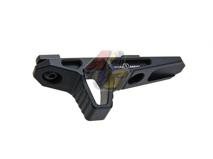 Revanchist Airsoft Aluminum M-Lok Angled Foregrip ( Black ) - Click Image to Close