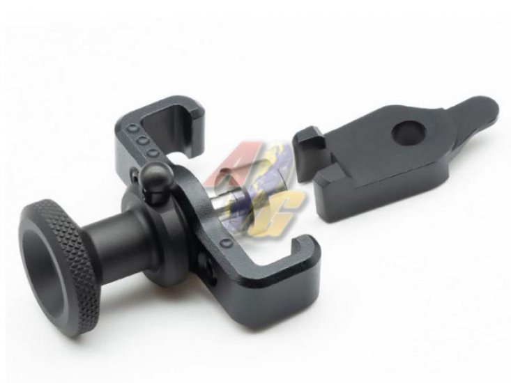 TTI Airsoft Selector Switch Competition Charge Handle For Action Army AAP-01 GBB ( Black ) - Click Image to Close