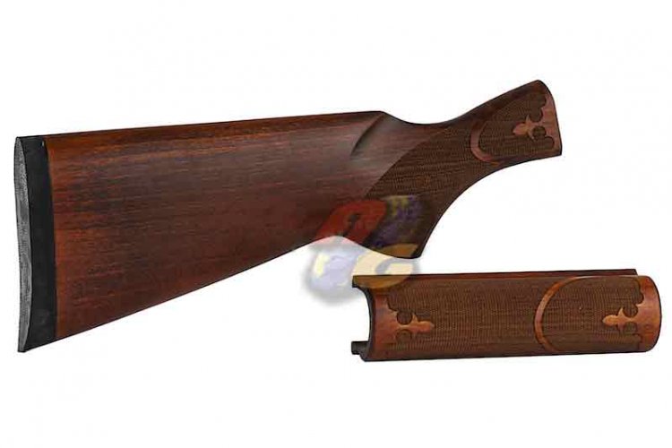 --Out of Stock--CAW Wood Stock For Tokyo Marui M870 Shotgun ( Old Type B ) - Click Image to Close