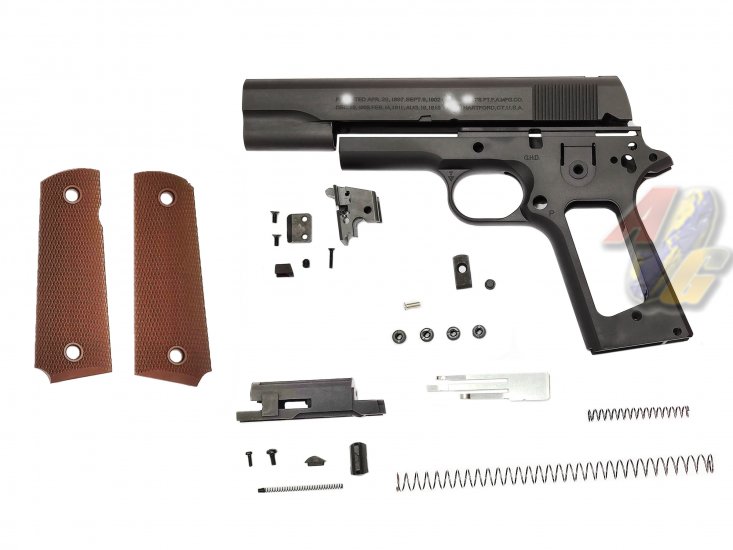 Guarder Full Steel CNC Kit For Tokyo Marui M1911 GBB ( WWII/Black ) - Click Image to Close