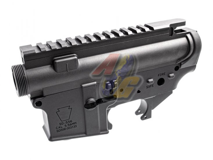 --Out of Stock--Angry Gun CNC Upper and Lower Receiver For Tokyo Marui M4 Series GBB ( Semi Ver./ GEI ) - Click Image to Close