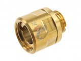 COWCOW Technology A01 Stainless Steel Silencer Adaptor ( Gold )
