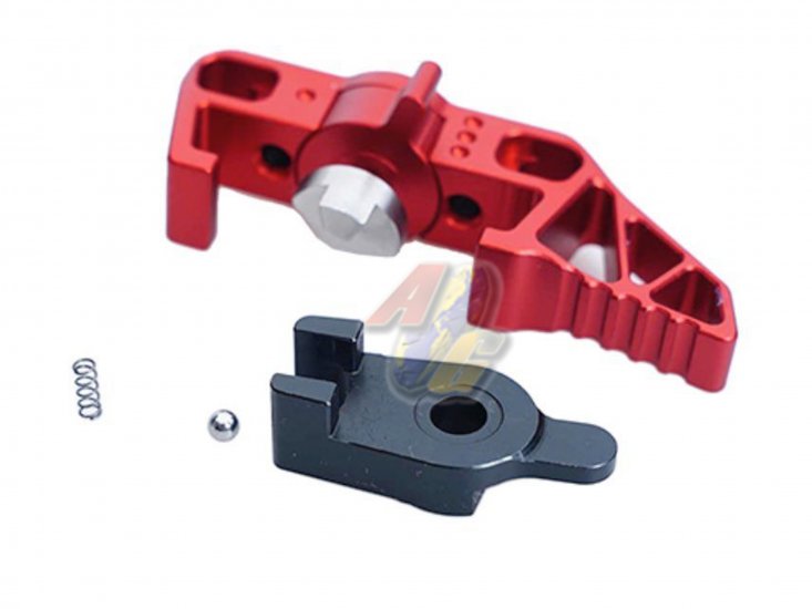 5KU Action Army AAP-01 GBB Selector Switch Charge Handle ( Type 3, Red ) - Click Image to Close