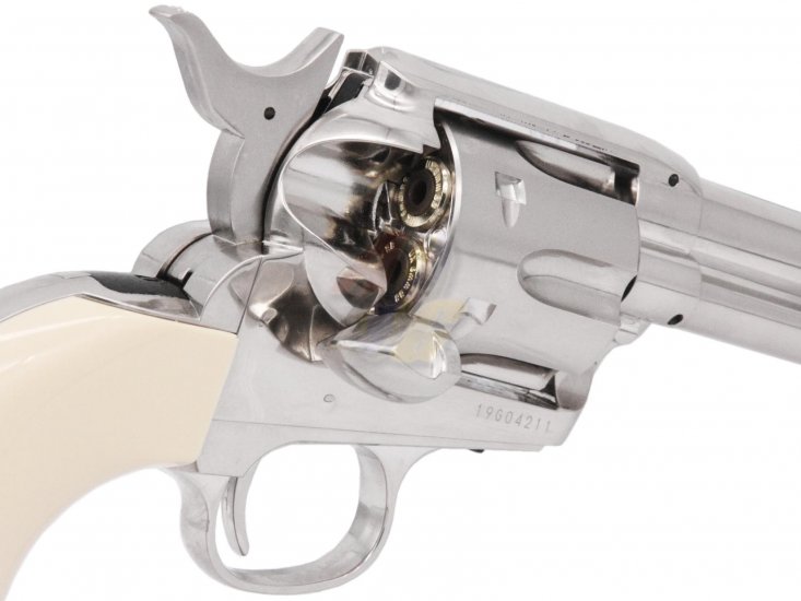 --Out of Stock--Umarex SAA Cowboy Police Co2 Airsoft Revolver ( Silver/ 6mm ) - Click Image to Close