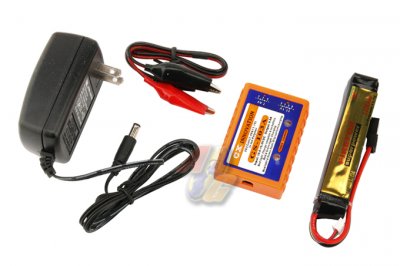 --Out of Stock--Firefox 11.1v 1100mah (15C) Li-Polymer Battery Pack With Charger Set