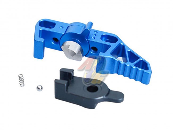 5KU Action Army AAP-01 GBB Selector Switch Charge Handle ( Type 3, Blue ) - Click Image to Close