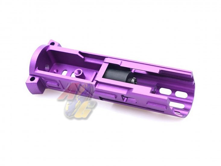 5KU CNC Aluminum Lightweight Bolt For Action Army AAP-01 GBB ( Type 2, Purple ) - Click Image to Close