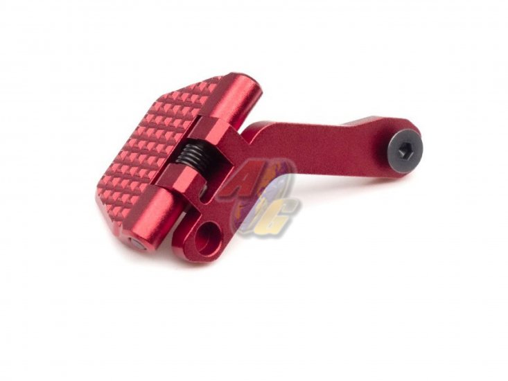 TTI Airsoft AAP-01 Folding Thumb Rest ( Red/ Left Side ) - Click Image to Close