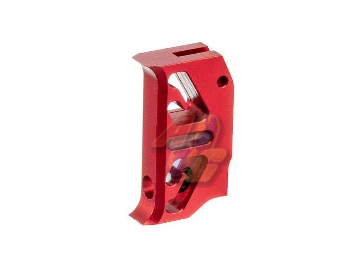 COWCOW Technology Aluminum Trigger T2 For Tokyo Marui Hi-Capa/ 1911 Series GBB ( Red ) - Click Image to Close