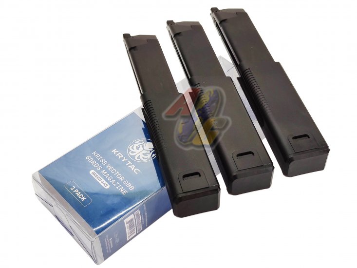 --Pre Order--KRYTAC KRISS Vector GBB 60rds Gas Magazine ( 3pcs ) - Click Image to Close