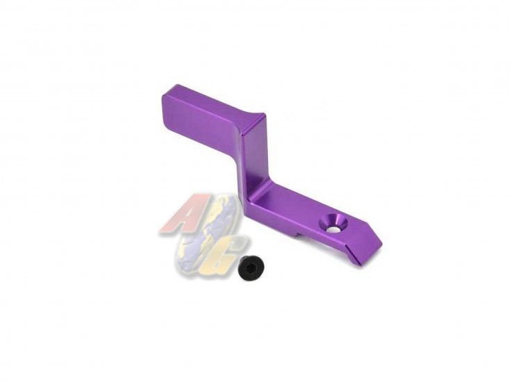 AIP Cocking Handle Type B For Hi-Capa GBB ( Open Slide ) ( Purple ) - Click Image to Close
