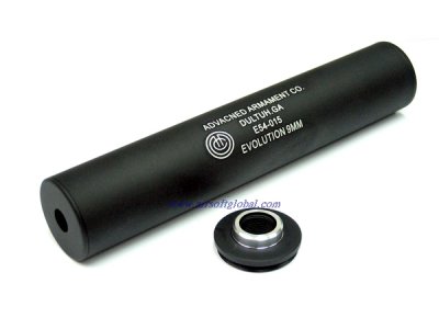 --Out of Stock--King Arms A.A.C. Silencer - 9mm marking