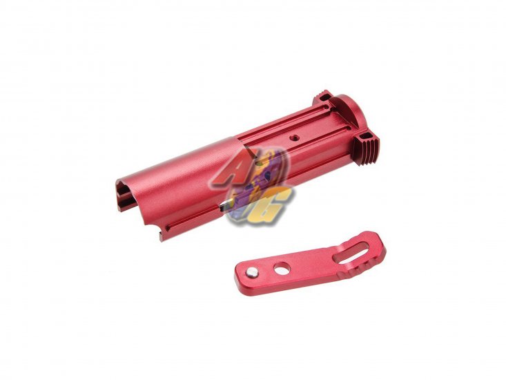 C&C AAP-01 Super Hi-Speed Lightweight Blowback Unit with Cocking Handle ( Red ) - Click Image to Close