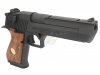 AG/ ALC Custom Full Steel Desert Eagle .50AE Pistol with Wood Grip ( Matt Black )