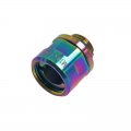 COWCOW Technology A01 Stainless Steel Silencer Adaptor ( Rainbow )
