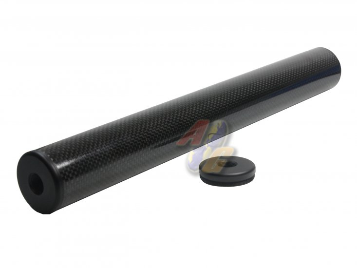 --Out of Stock--King Arms Carbon Fiber Silencer 41mm x 335mm (Clockwise/ Anti Clockwise) - Click Image to Close