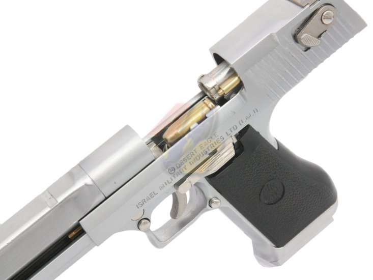 V-Tech 1/2 Scale High Precision Desert Eagle Mini Model Gun ( Shell Ejection/ Silver ) - Click Image to Close