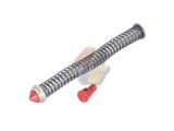 Airsoft Artisan G17 Modular Stainless Steel 120% Recoil Spring Guide ( Red )