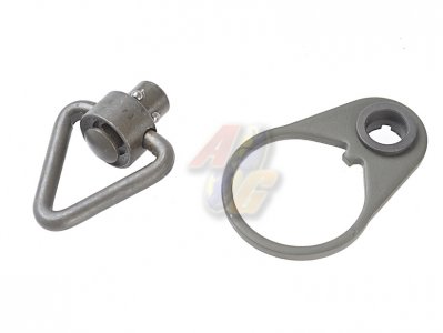 --Out of Stock--ARES End Plate Quick Detach Sling Mount with Sling Swivel For ARES M4 Series AEG