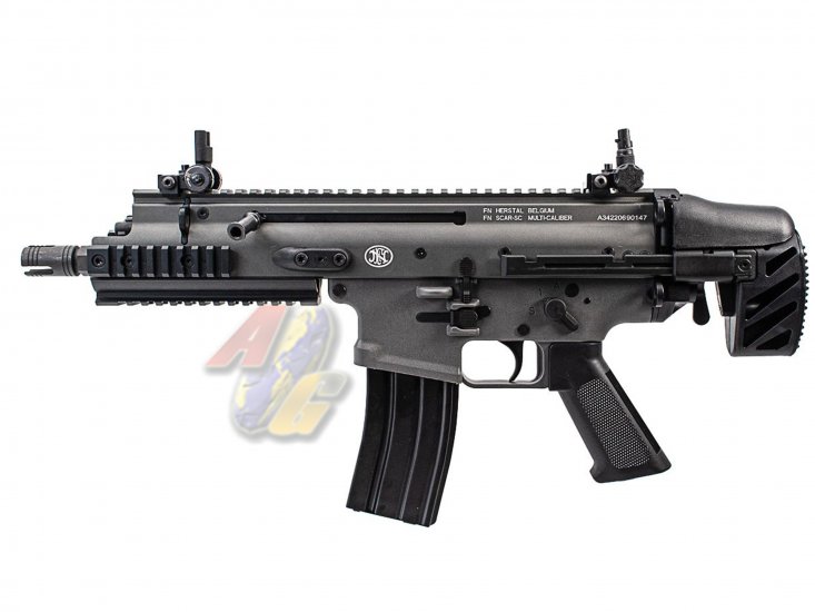 Cybergun FN Herstal Licensed SCAR-SC Compact BRSS Recoil System AEG ( GY/ by BOLT ) - Click Image to Close