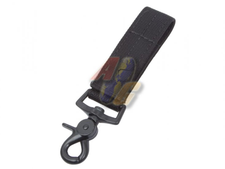 --Out of Stock--Armyforce Molle Tactical Gear Spring Clip Hook ( Black ) - Click Image to Close