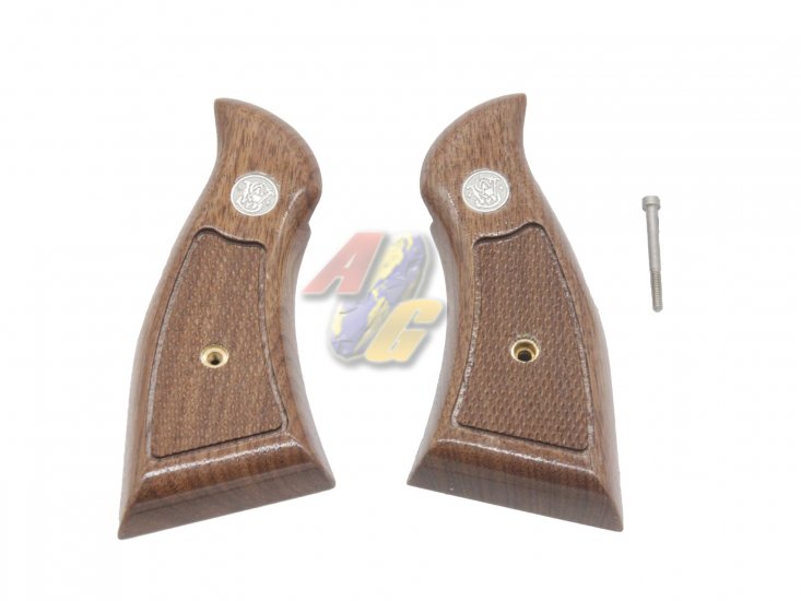 --Out of Stock--RobinHood Wood Grip For Tanaka M10 Gas Revolver - Click Image to Close