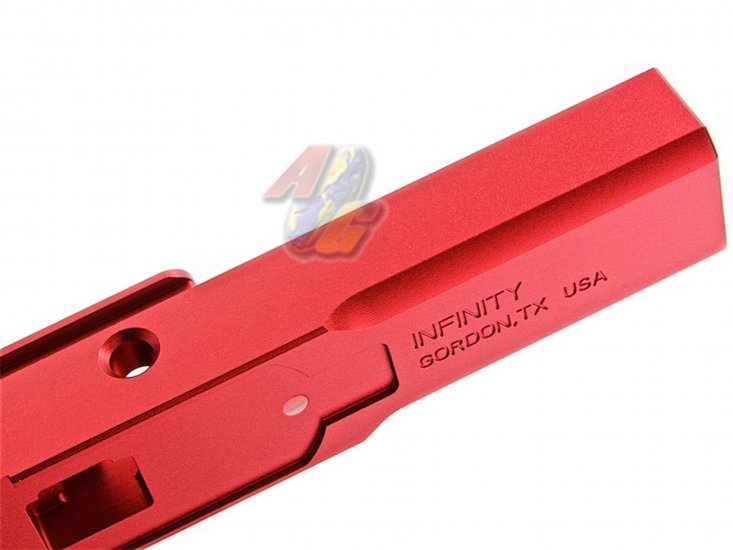 5KU CNC Aluminum Middle Frame For Tokyo Marui Hi-Capa Series GBB ( Type 2/ Red ) - Click Image to Close