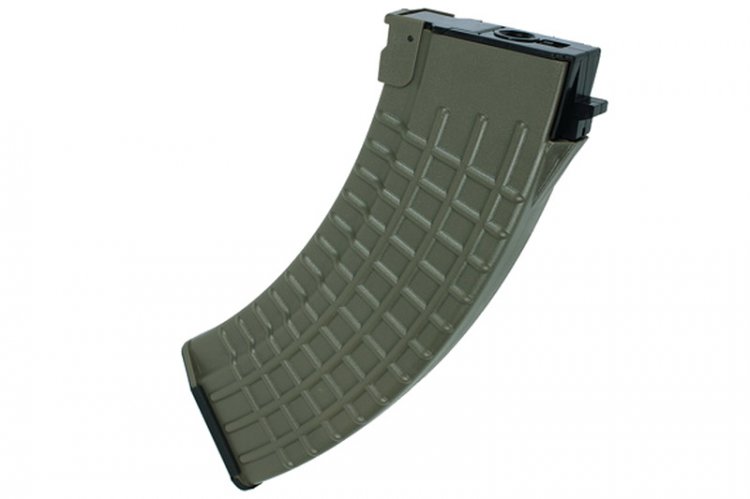 --Out of Stock--King Arms 600 Rounds Waffle Pattern Magazine For AK Series ( OD ) - Click Image to Close