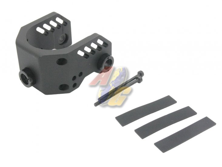 Armyforce P90 AEG Stock Sling Adaptor Plate with Sling Swivel ( Type A/ Black ) - Click Image to Close