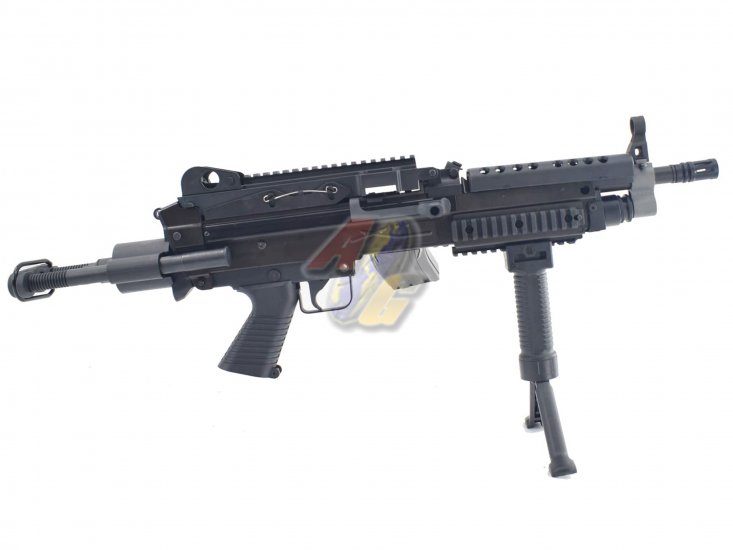 A&K T8 SPS M249K AEG LMG (A&K T8 SPS M249K AEG LMG ( Lightweight Version/ Black ) - Click Image to Close