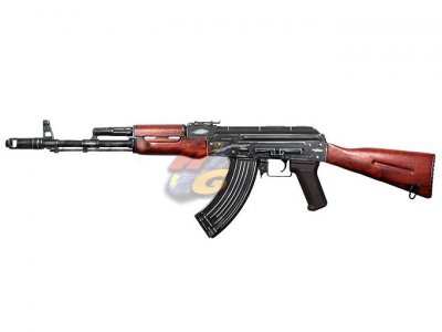 --Out of Stock--APS AK 74 ( Real Wood, Blowback, Battle Worn Version )