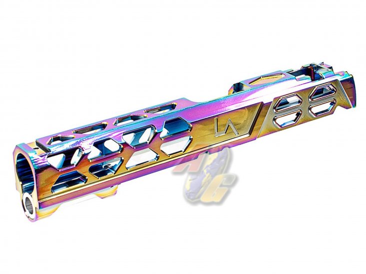 LA Capa CNC Aluminum VOID 5.1 Slide For Tokyo Marui Hi-Capa Series GBB ( RB ) - Click Image to Close