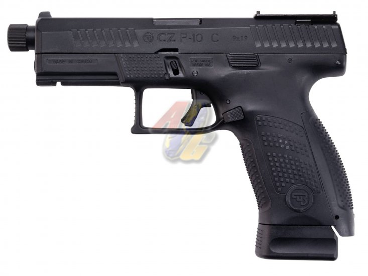 ASG CZ P-10C OR-OT Co2 GBB Pistol with RMR Plate ( Black ) - Click Image to Close