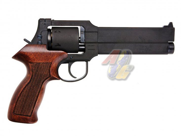 --Out of Stock--Marushin Mateba 6 inch Gas Revolver ( Black, Heavy Weight, Wood Grip ) - Click Image to Close