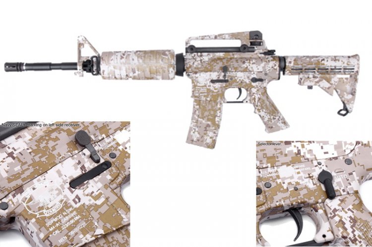King Arms Navy SEALs M4A1 - DD - Click Image to Close