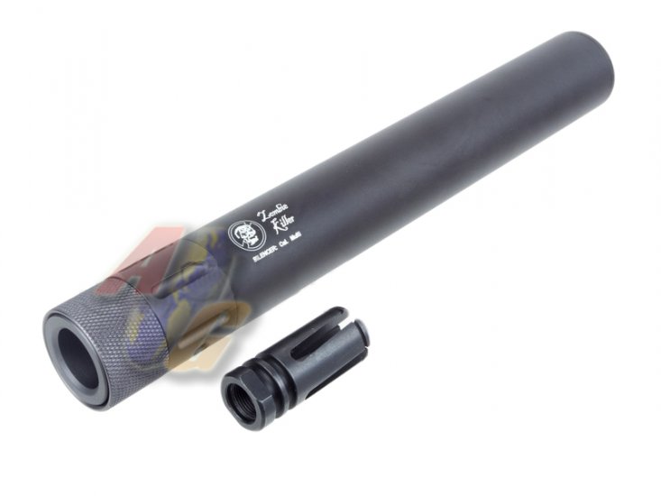 G&P M16 QD Silencer ( Zombie Killer / Long/ 14mm+ ) - Click Image to Close