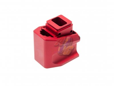 --Out of Stock--JDG Floyds Licensed Magazine Extension Pad For Tokyo Marui M&P Series GBB ( Red )