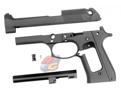 --Out of Stock--Shooters Design CNC Aluminum Slide Full Set For Marui M9A1 (M9, BK)